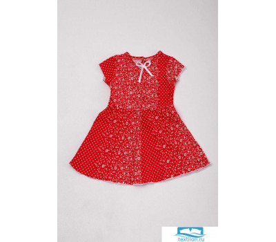 Платье Детское Катя 3028 (Красный) 26