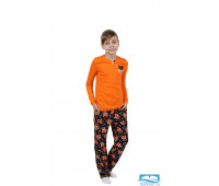 Пижама детская 'Лисенок' для девочек, 1314-Р/К 38, оранжевый