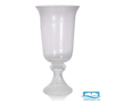 Стеклянная ваза для цветов Doerty. Цвет прозрачный. Размер 18