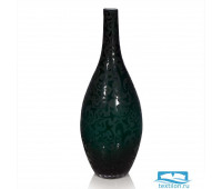 Новинка Стеклянная ваза Aglaya (большая). Цвет зеленый. Размер