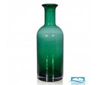 Стеклянная ваза Randall. Цвет зеленый. Размер 11х32 см. стекло