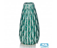 Небольшая ваза из керамики Altima. Цвет зеленый. Размер 8х16