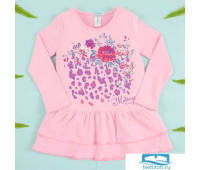Платье для девочки KAFTAN 'Модница', розовое, рост 122-128 (34)