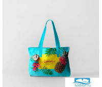 Пляжная сумка (оксфорд 50х40 см) Лето с фруктами 2