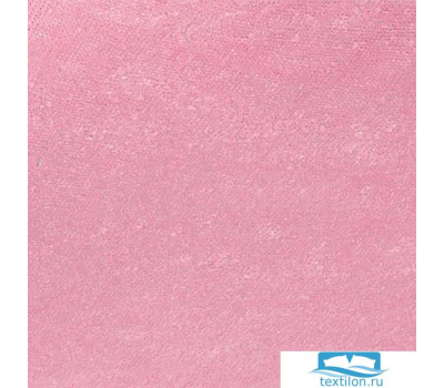 Розовая махровая наволочка (набор 2 шт.) 70х70