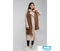 Шарф женский MINAKU 'Астрид', размер 45*200 см, цвет коричневый