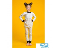 Пижама для девочки 'Котики', рост 98-104 см