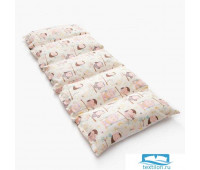 Матрасик с подушками «Совы» двусторонний 70×190 см