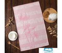Полотенце Этель «Легкость» 40×70 см, цвет розовый, жаккард