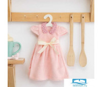 Кухонное полотенце Этель 'Платье' 25*30см, цв. розовый