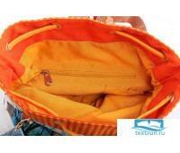 Сумка-рюкзак хлопок с декор. отделкой № АВ4496