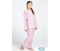 Цветочная пижама для девочки из фланели Honey Pellegrini_Lucy