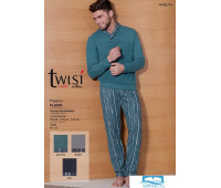 Мужская домашняя одежда цвета морской волны Twisi Twisi_Flavio