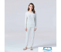 Пижама Arya Женская 5254+5255 Светло-Серый, XL
