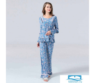 Пижама Arya Женская 5722+5723 Синий, XL