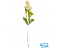 Цветок искусственный ранункулюс высота=42 см без упаковки