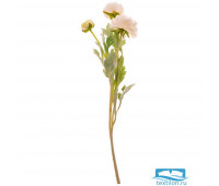 Цветок искусственный ранункулюс высота=50 см без упаковки