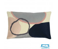 Подушка декоративная с дизайнерским орнаментом из коллекции