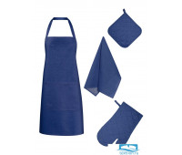 НКСИН-18-20-40-60-2 Набор кухонный цвет: Синий рогожка