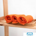 Набор вафельных полотенец Премиум 3 шт 45/70 см 164 оранжевый
