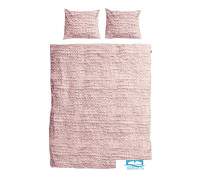 Комплект постельного белья Косичка розовый Фланел2 200х220