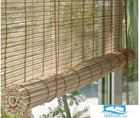 Рулонные шторы, бамбук, натур, 120х160см, 71000120160
