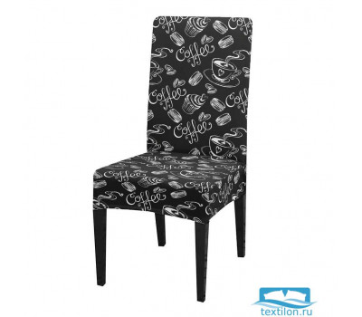 ЧХТР080-18212 Чехол на стул, универсальный, софттач, 40 см.