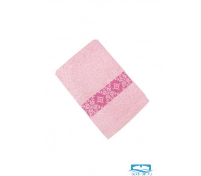 ЭЛИЗА 50*90 розовое полотенце махровое