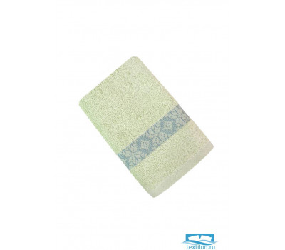 ЭЛИЗА 50*90 зеленое полотенце махровое