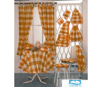 Набор J.C.SILVA: шторы+полотенце+скатерть 150х150 арт.Olivia
