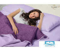 Набор Multi Set Одеяло-покрывало 'Multi Blanket' Sleep iX 240x220 Ткань: Фиолетовый, Мех: Фиолетовый + простыня 230x240 и две наволочки 50х70